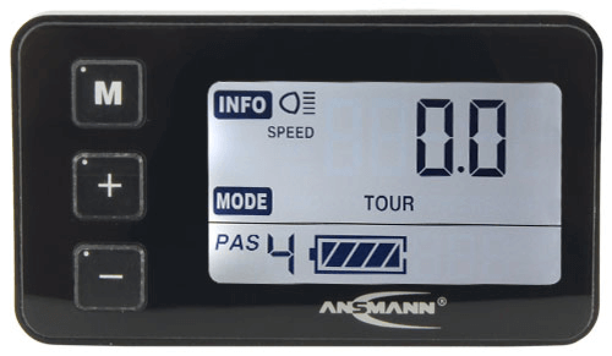 Ansmann LCD Display für Power & Pure Drive  