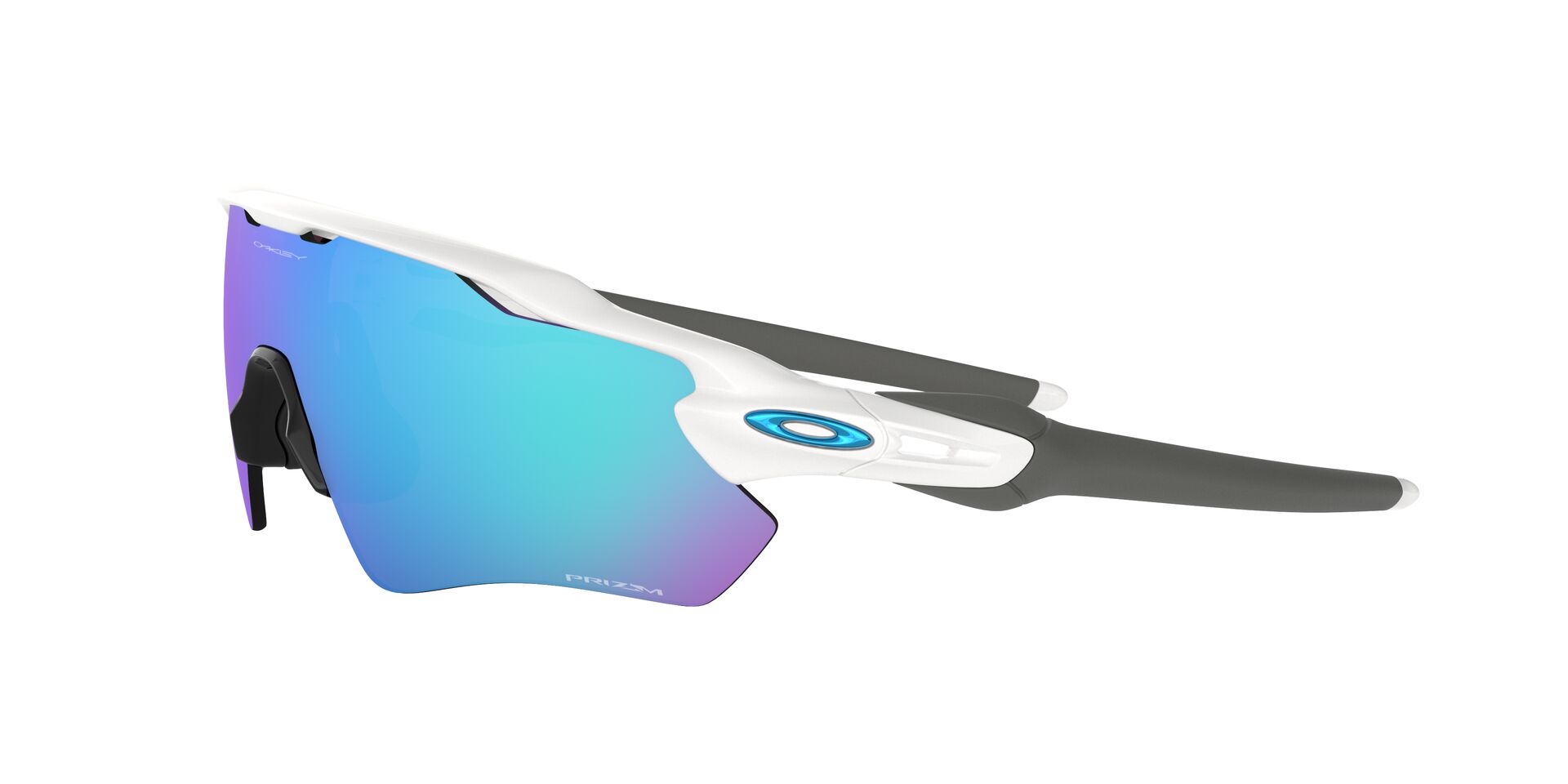 Oakley Radar EV Path Sonnenbrille Polished White/Prizm Sapphire