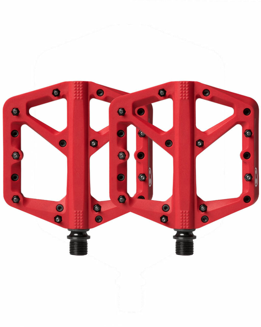 Crankbrothers Stamp 1 Plattform Pedale red rot