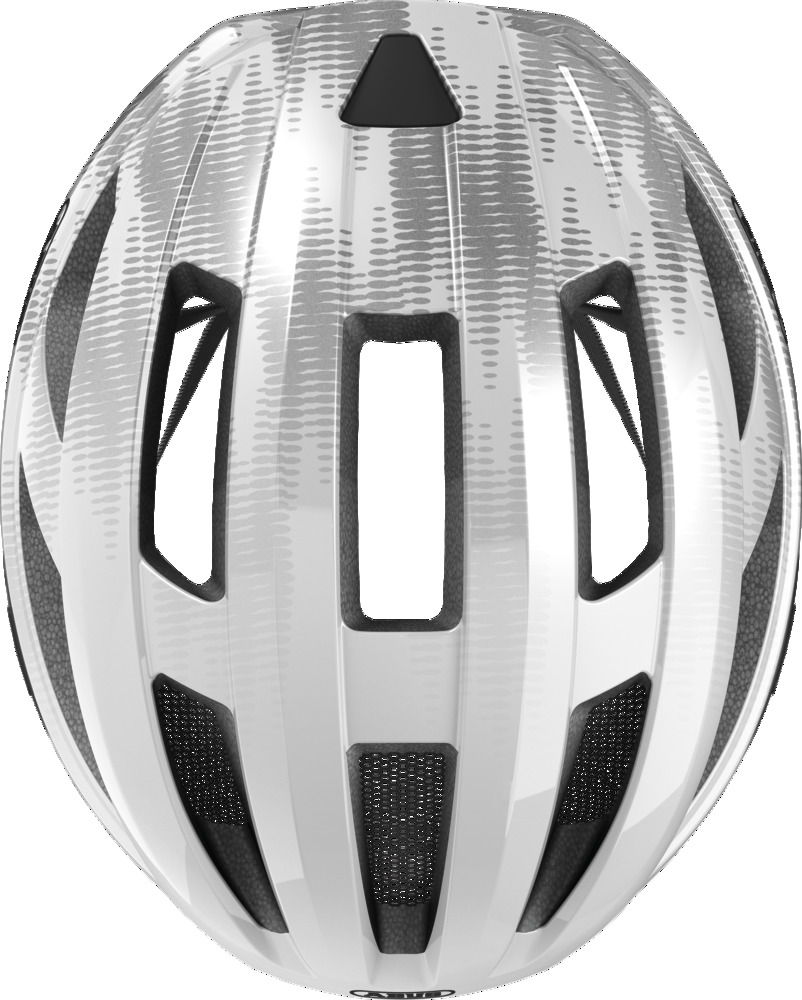 ABUS  Macator Helm white silver