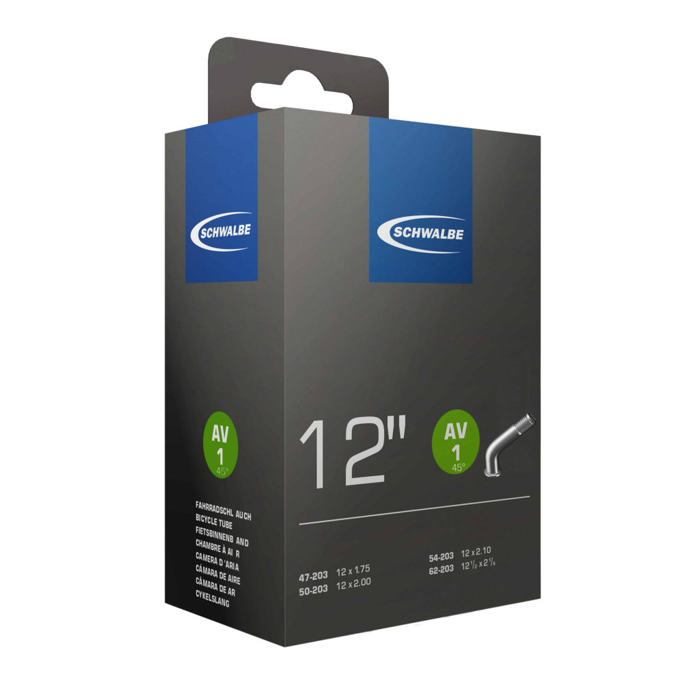 Schwalbe Schlauch Nr. 1 12x1.75-2.25" 47/62-203 AV45° 40mm