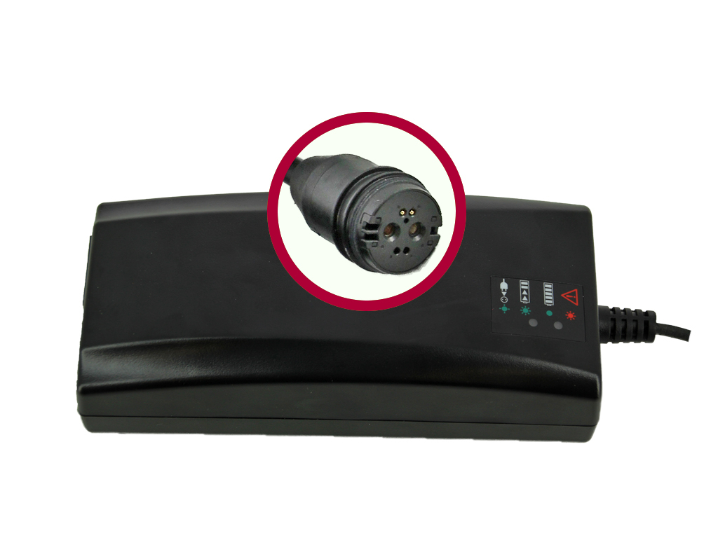 BMZ Ladegerät Li-Ion 42V 4A Stecker Rosenberger 24555-1