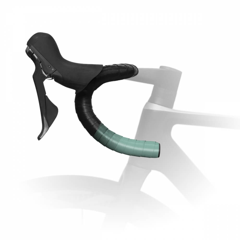 FIZIK Vento Microtex 2mm Tacky Bi-Color Bartape Black/Celeste