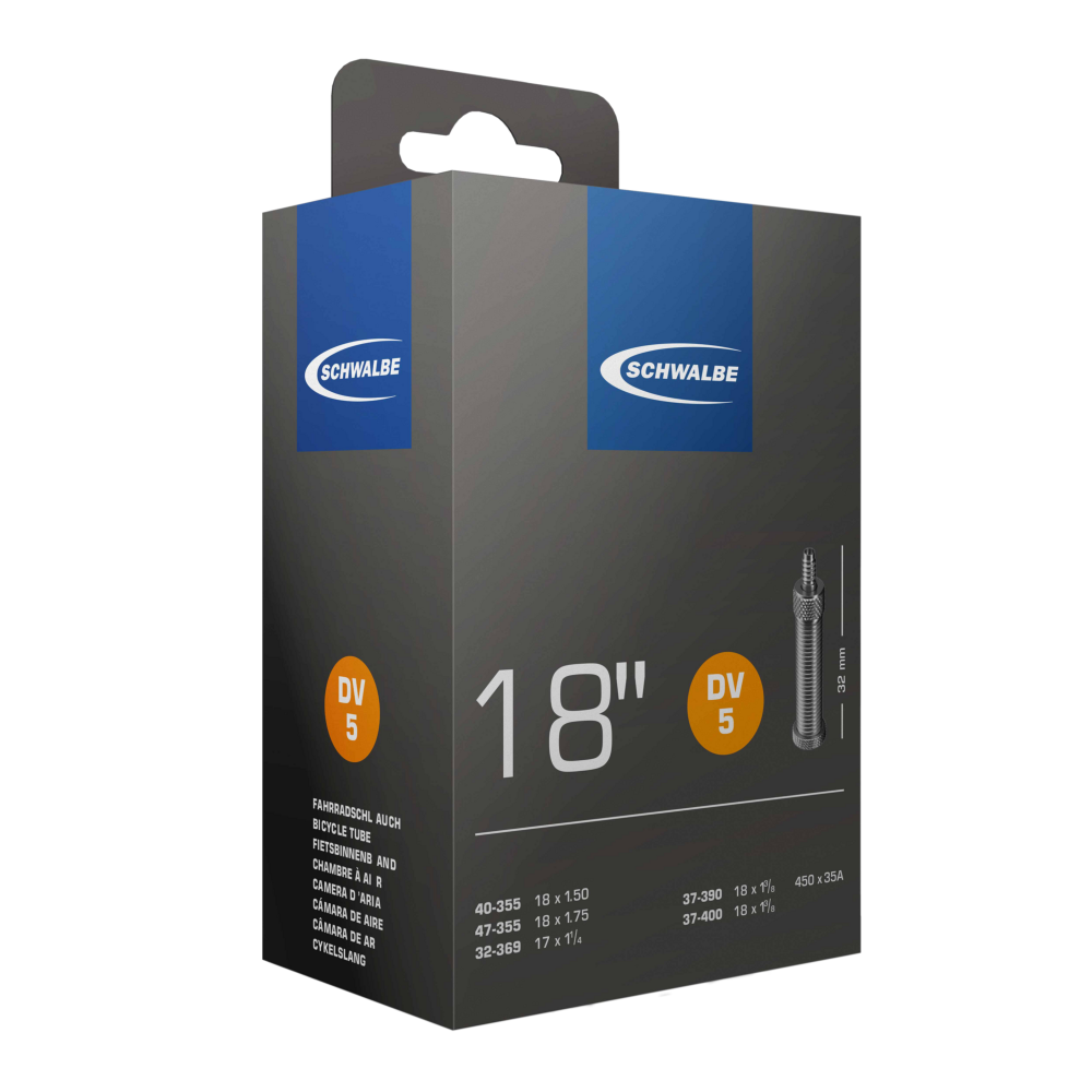Schwalbe Schlauch Nr. 5 18" 30/47-355/400 DV 32mm