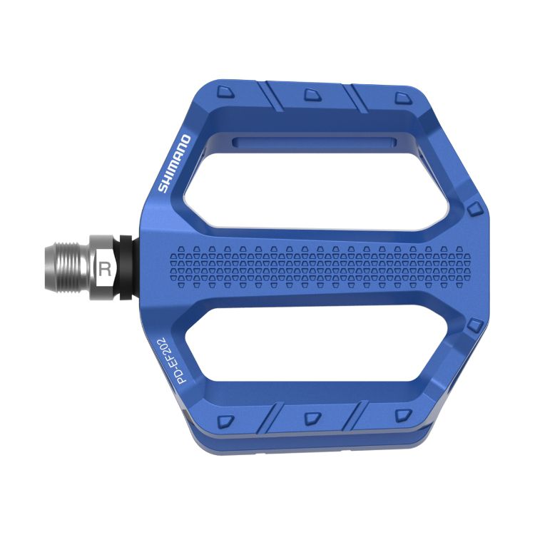 Shimano PD-EF202 Flat Pedal Plattform Pedale blau