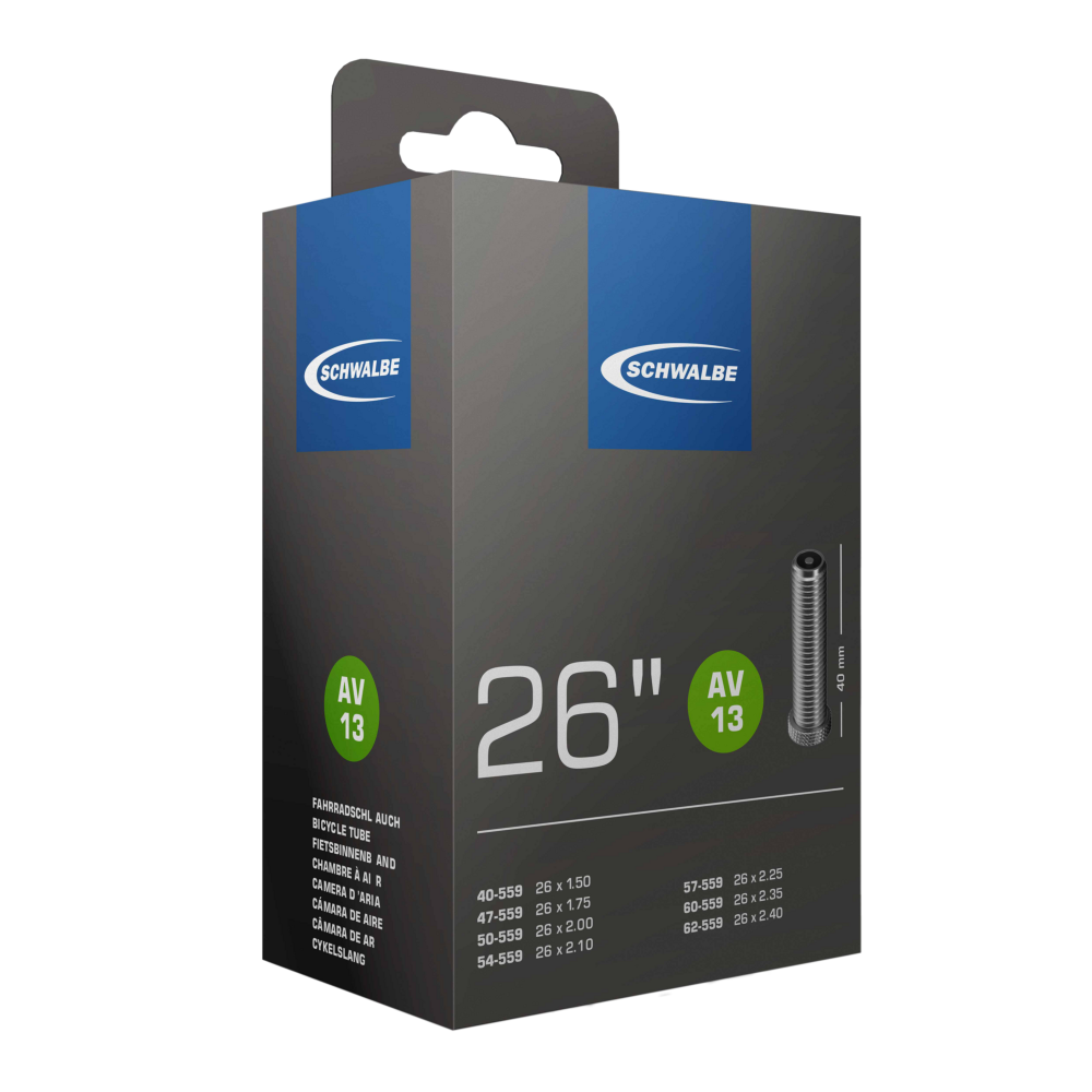 Schwalbe Schlauch Nr. 13 26x1.50-2.50" 40/62-559 AV 40mm