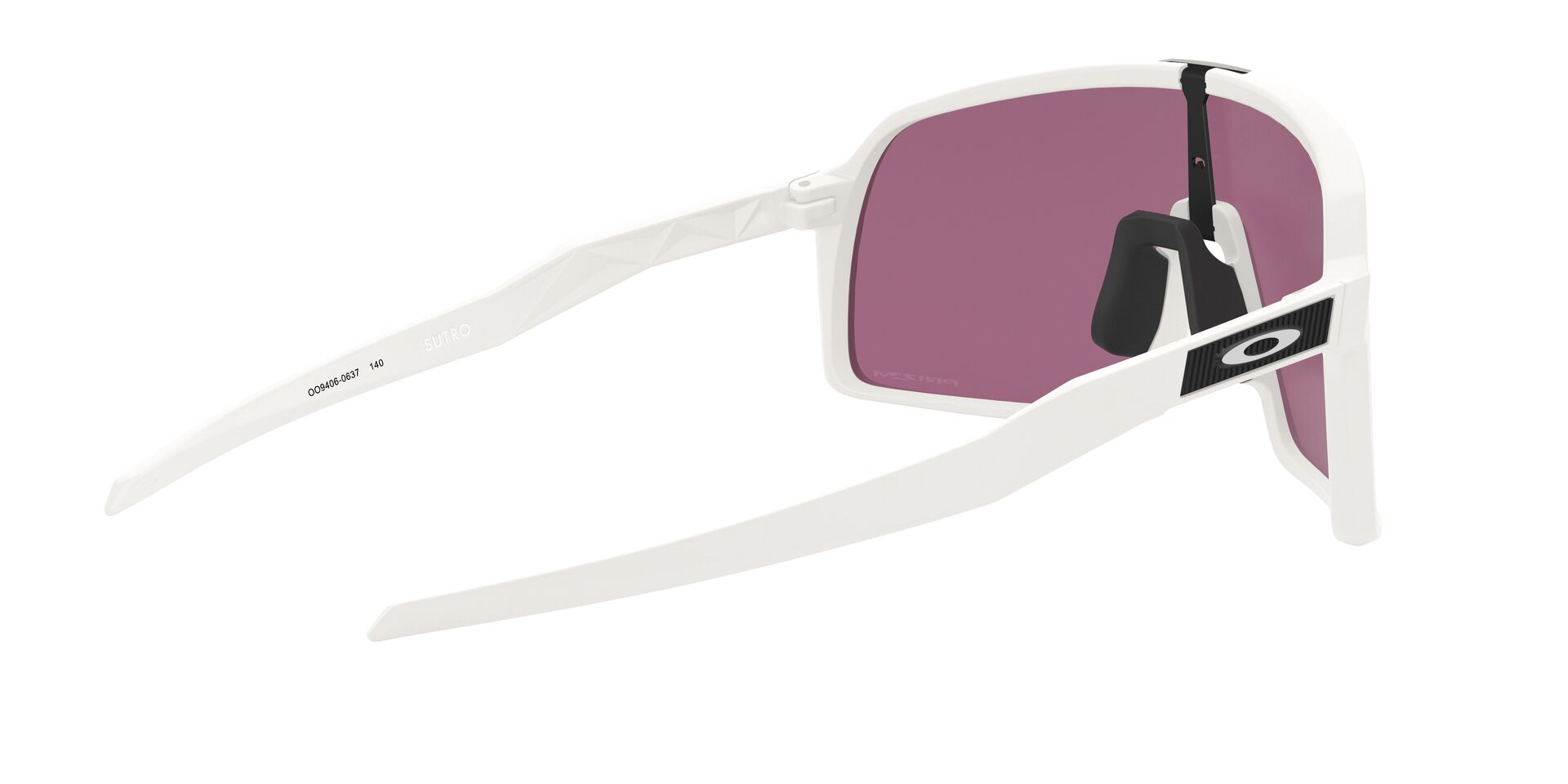 Oakley Sutro Sonnenbrille Matte White/Prizm Road
